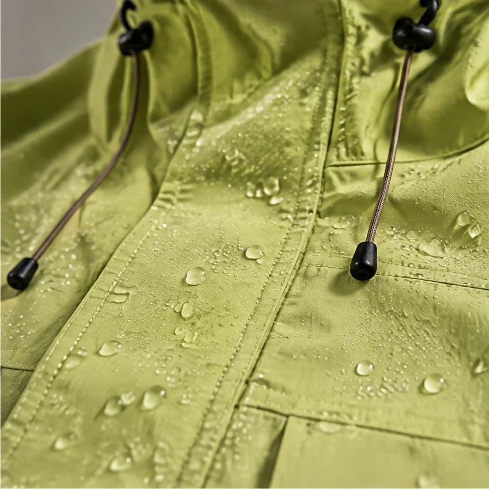 Stang - Unisex Windproof Breathable & Waterproof Jacket - Yellow Green