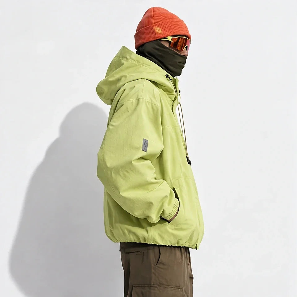 Stang - Unisex Windproof Breathable & Waterproof Jacket - Yellow Green