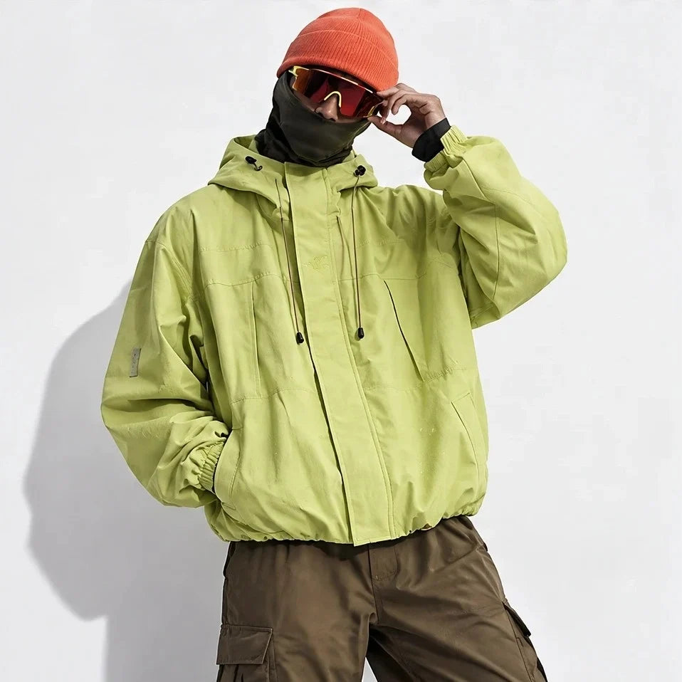 Stang - Unisex Windproof Breathable & Waterproof Jacket - Yellow Green