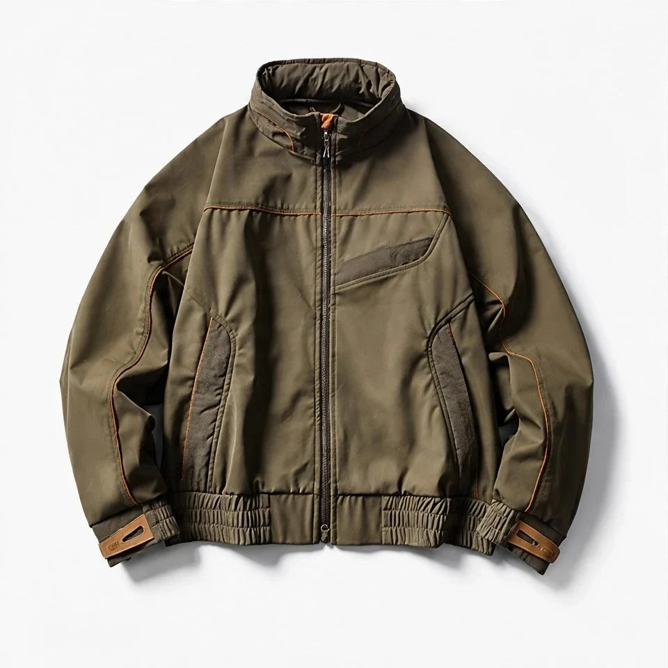 Lathe - Unisex 10K Stand-Collar Waterproof Jacket - Camel