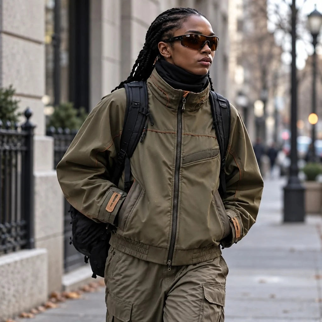Lathe - Unisex 10K Stand-Collar Waterproof Jacket - Camel