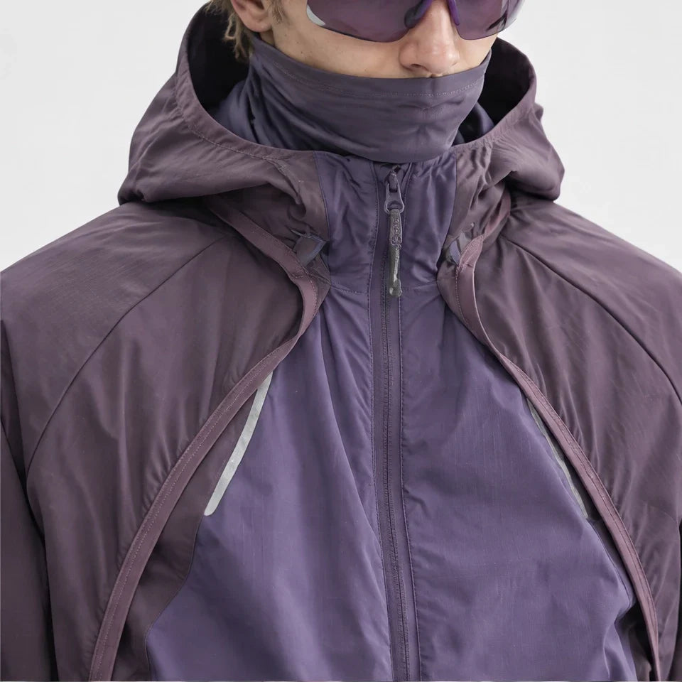 Spurn - Unisex Water-Repellent & Windproof 3-in-1 Lightweight Jacket - Purple
