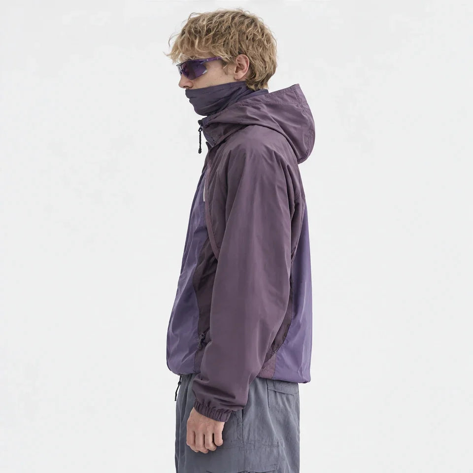 Spurn - Unisex Water-Repellent & Windproof 3-in-1 Lightweight Jacket - Purple