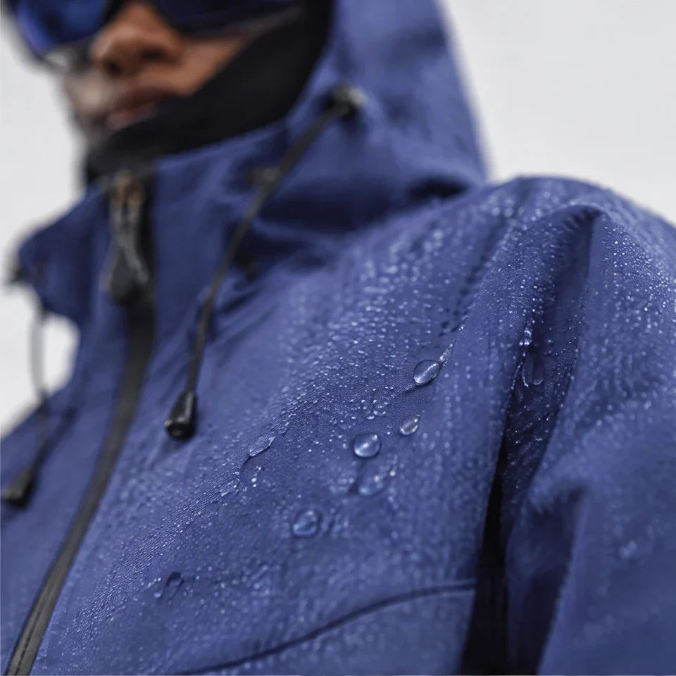 How - Unisex 12K Hooded Waterproof Jacket - Purple