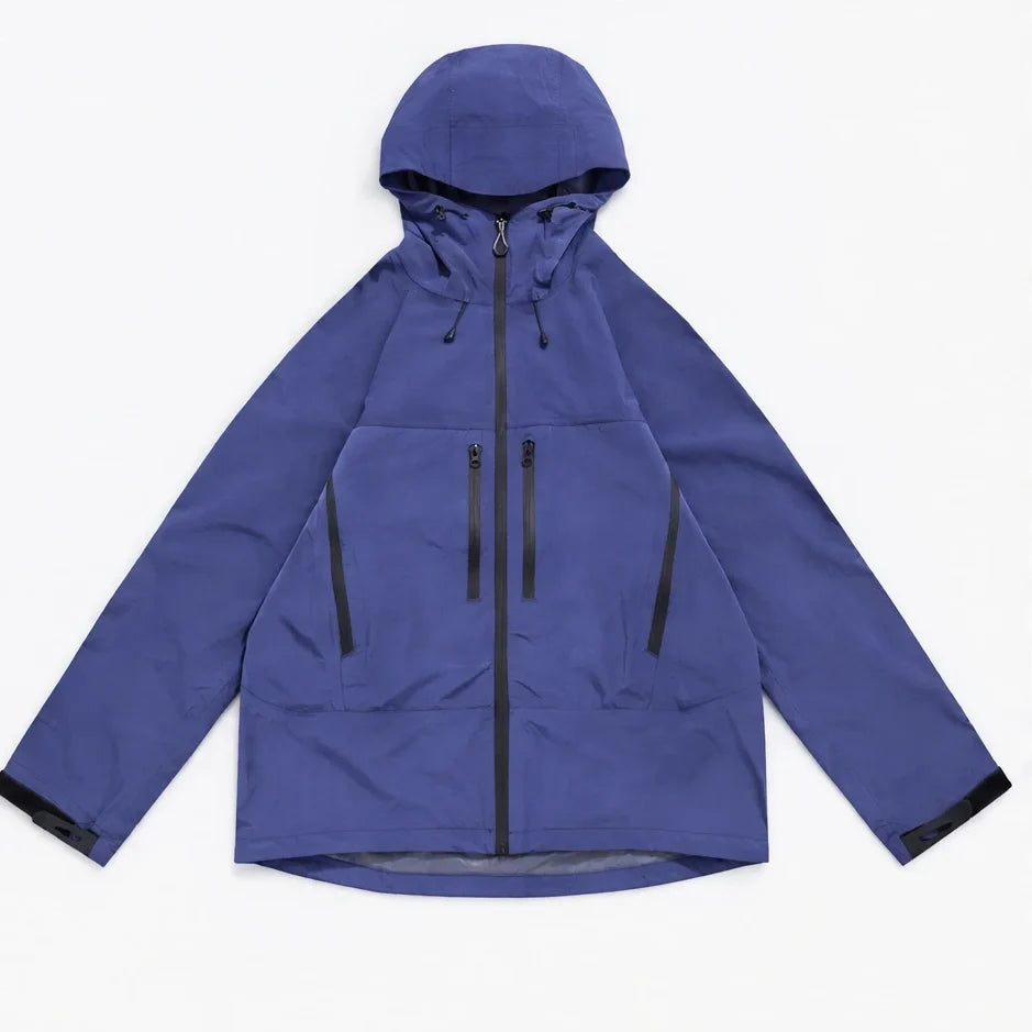 How - Unisex 12K Hooded Waterproof Jacket - Purple