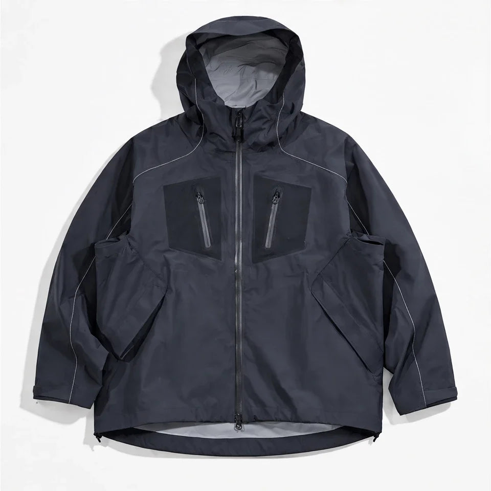 Griff - Unisex Windproof Breathable & 20K Waterproof Jacket - Grey