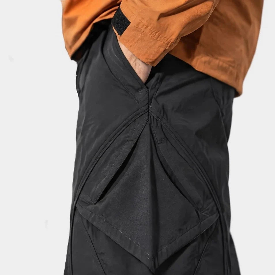 Rill - Unisex Water-Repellent & Quick-Dry Lotus-Effect Hiking Trousers - Black