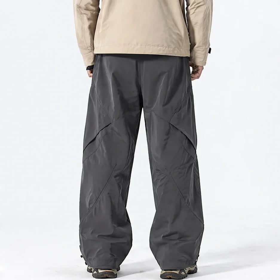 Rill - Unisex Water-Repellent & Quick-Dry Lotus-Effect Hiking Trousers - Dark Grey