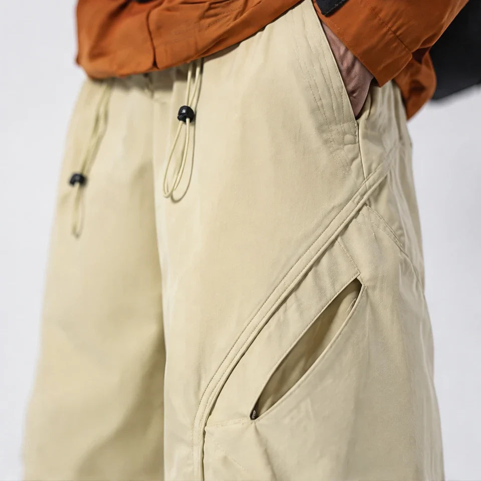 Rill - Unisex Water-Repellent & Quick-Dry Lotus-Effect Hiking Trousers - Light Yellow