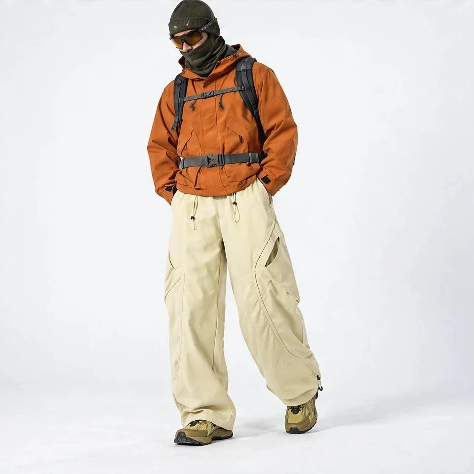 Rill - Unisex Water-Repellent & Quick-Dry Lotus-Effect Hiking Trousers - Light Yellow