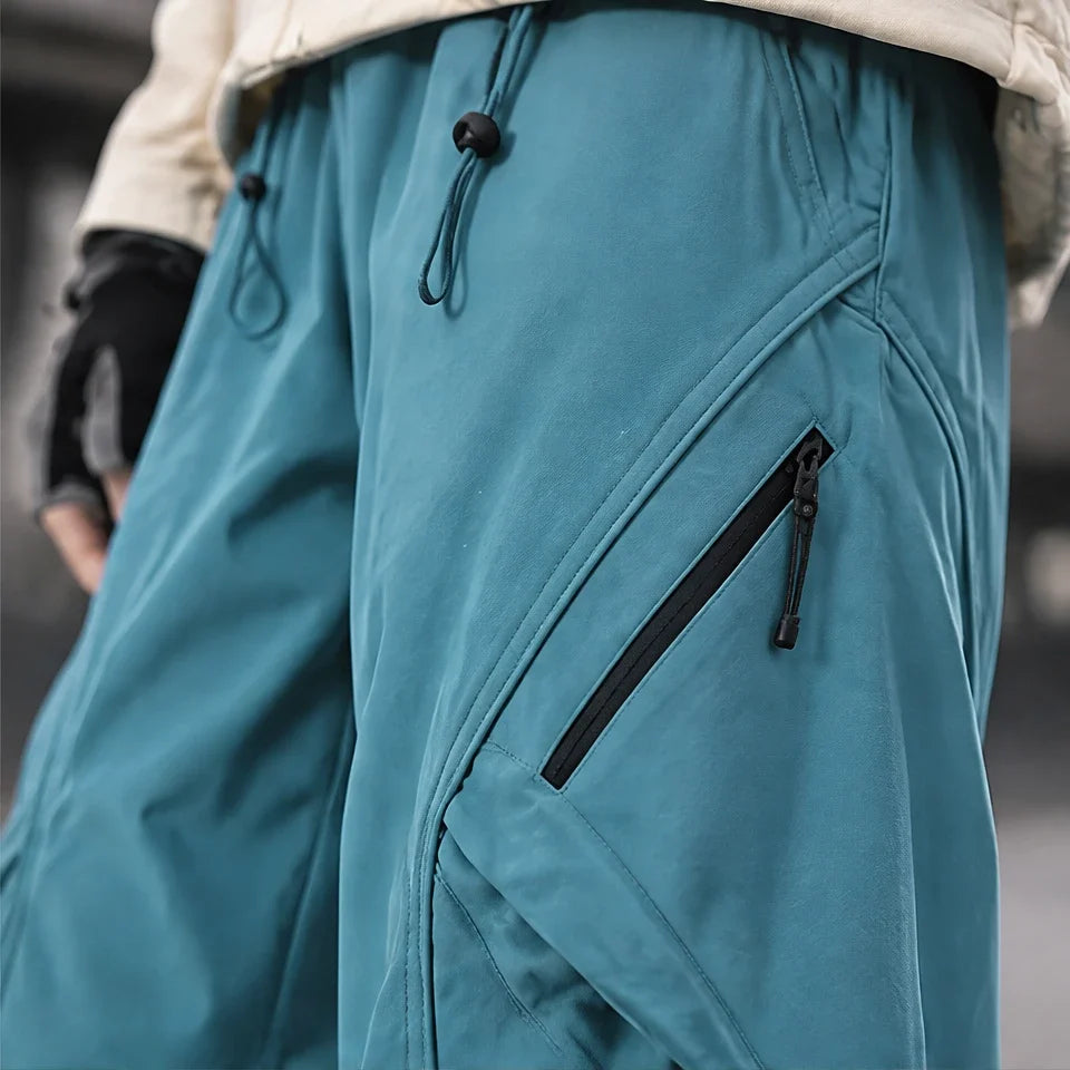 Rill - Unisex Water-Repellent & Quick-Dry Lotus-Effect Hiking Trousers - Ocean blue