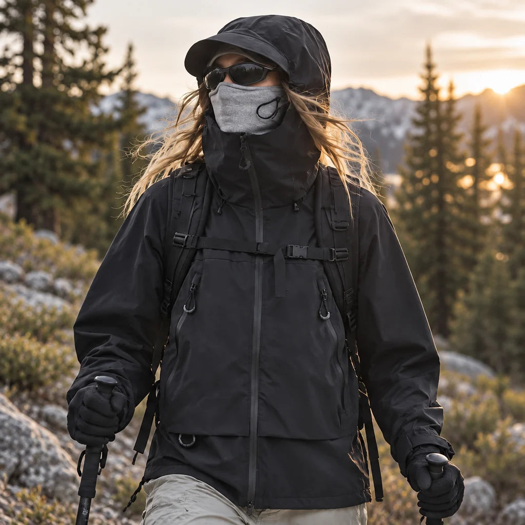 Nook - Unisex 10K Graphene Waterproof Jacket - Black