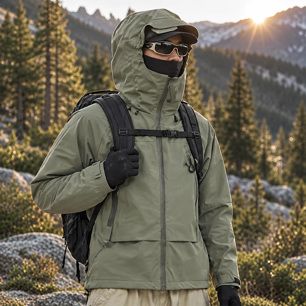 Nook - Unisex 10K Graphene Waterproof Jacket - Green