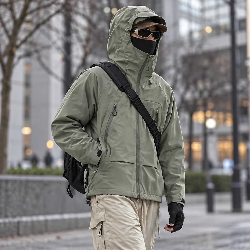 Nook - Unisex 10K Graphene Waterproof Jacket - Green