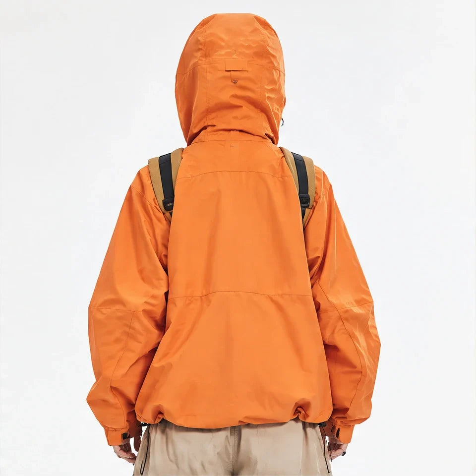 Nook - Unisex 10K Graphene Waterproof Jacket - Orange