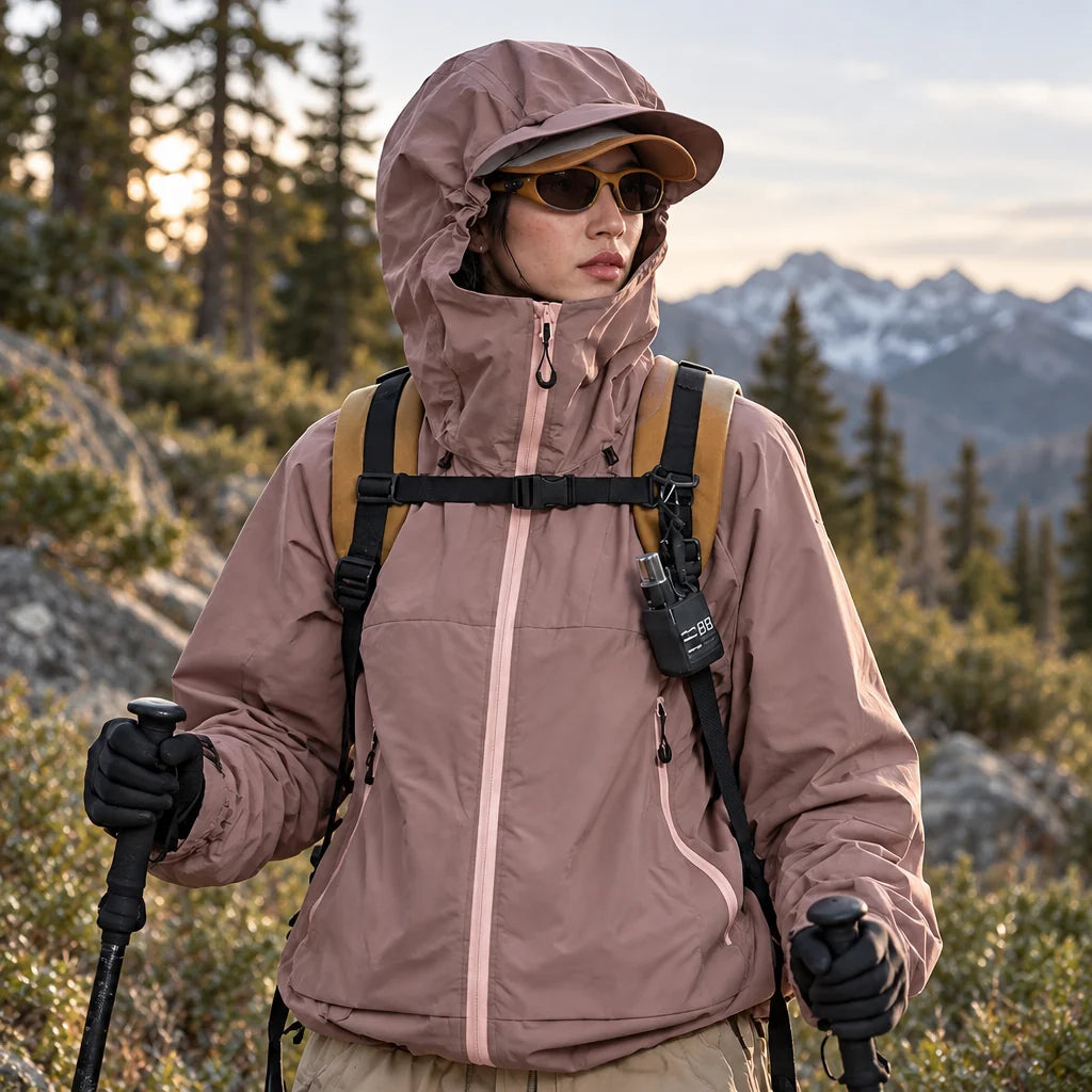 Nook - Unisex 10K Graphene Waterproof Jacket - Pink