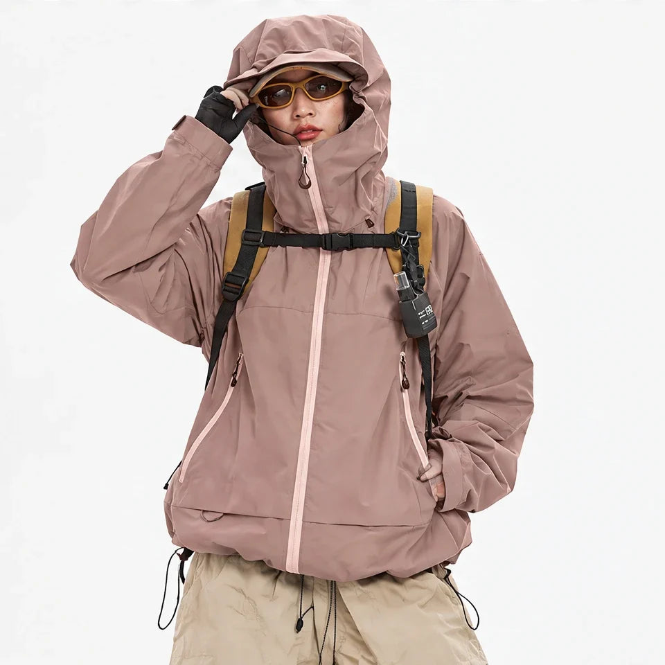Nook - Unisex 10K Graphene Waterproof Jacket - Pink