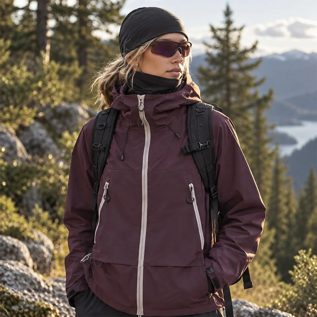 Nook - Unisex 10K Graphene Waterproof Jacket - Purple