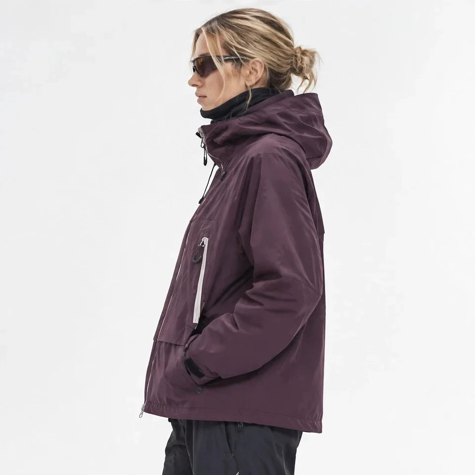 Nook - Unisex 10K Graphene Waterproof Jacket - Purple