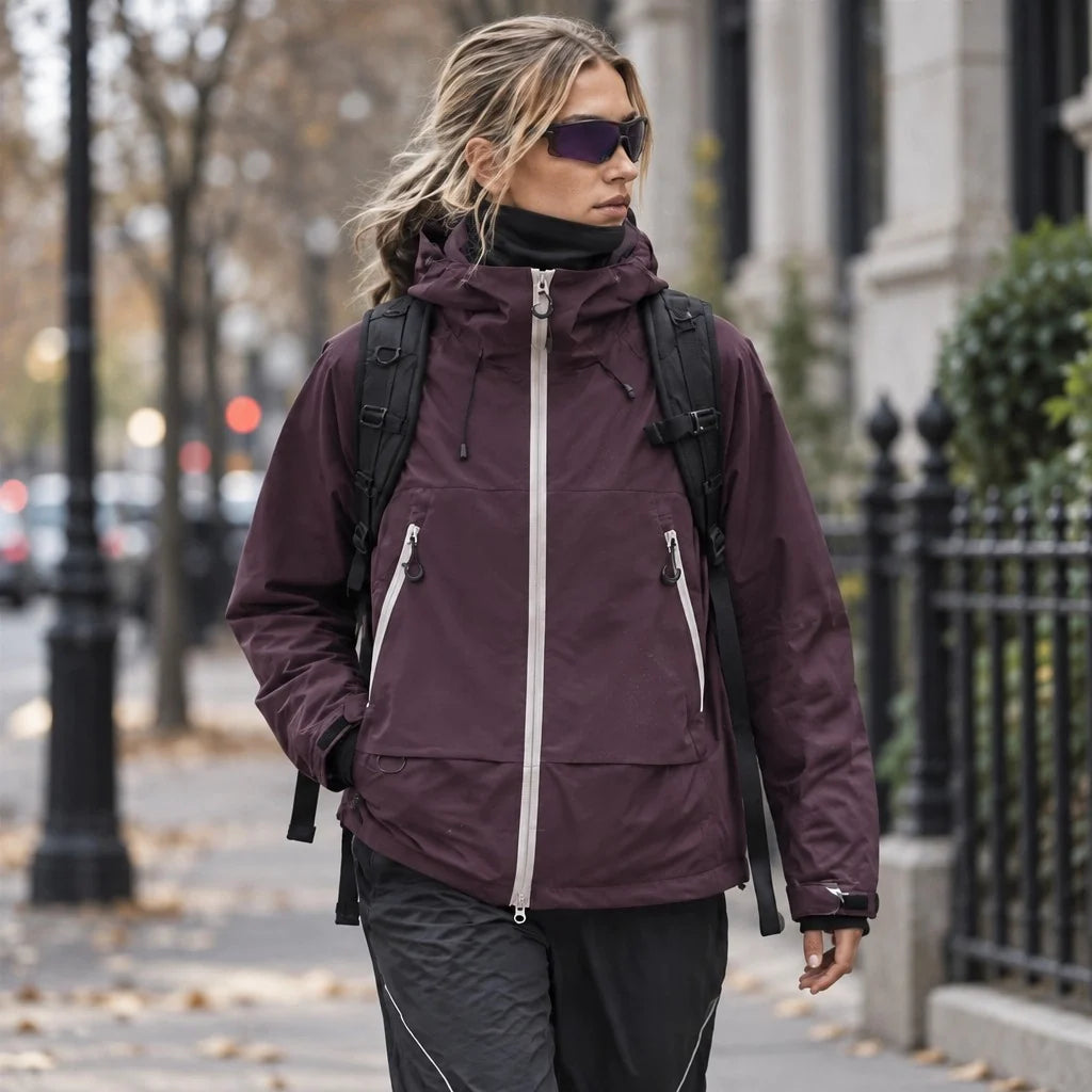 Nook - Unisex 10K Graphene Waterproof Jacket - Purple