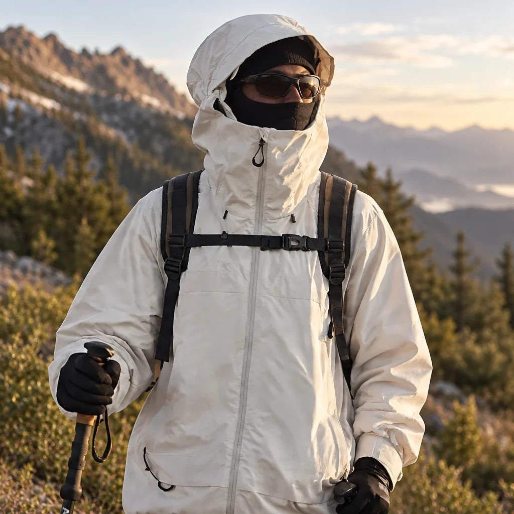 Nook - Unisex 10K Graphene Waterproof Jacket - White