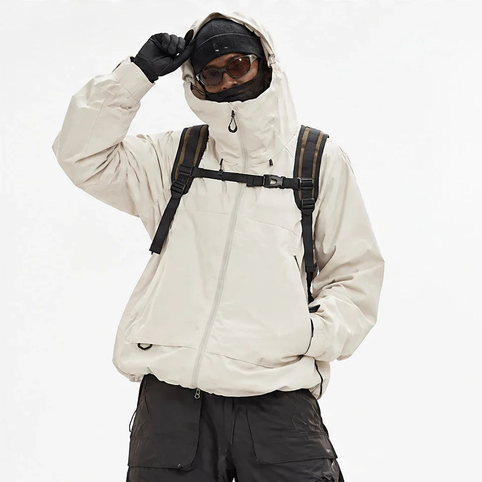 Nook - Unisex 10K Graphene Waterproof Jacket - White