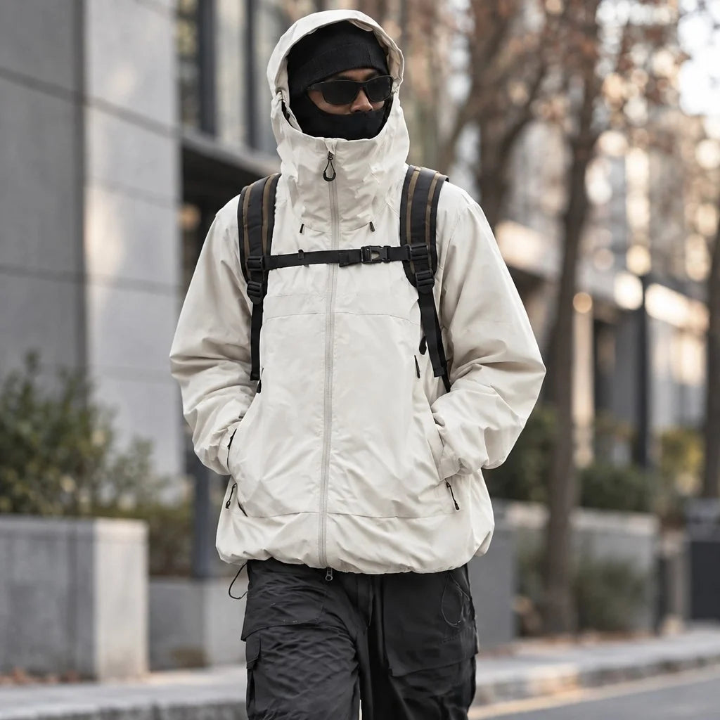 Nook - Unisex 10K Graphene Waterproof Jacket - White